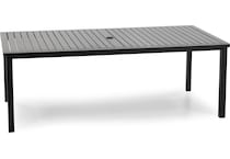 hanamint black standard height rectangle   