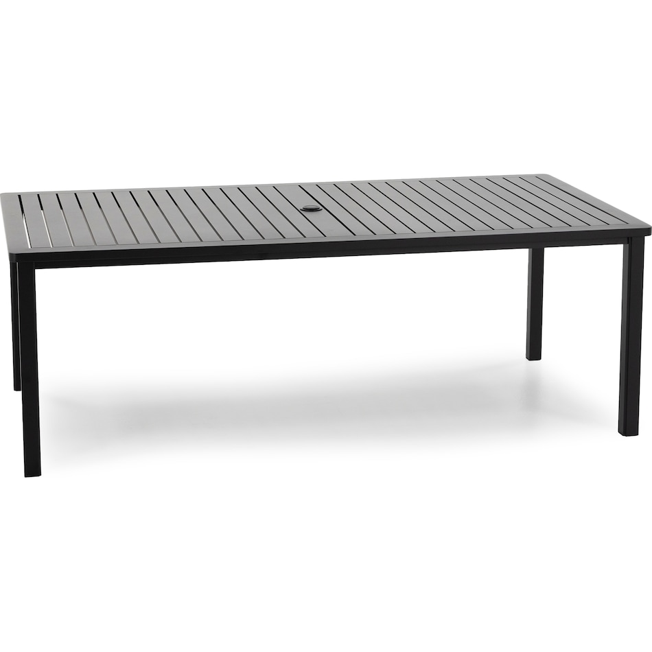 hanamint black standard height rectangle   