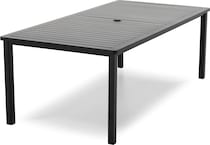 hanamint black standard height rectangle   