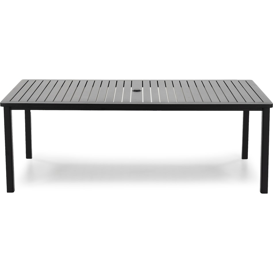 hanamint black standard height rectangle   