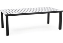 hanamint black standard height rectangle pkg  