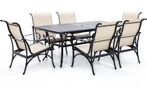 hanamint brown standard height arm chair lifestyle image   