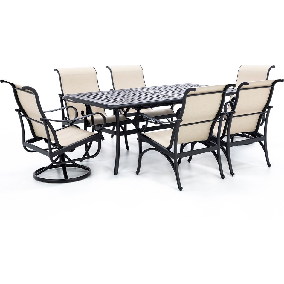 hanamint brown standard height rectangle pkg  
