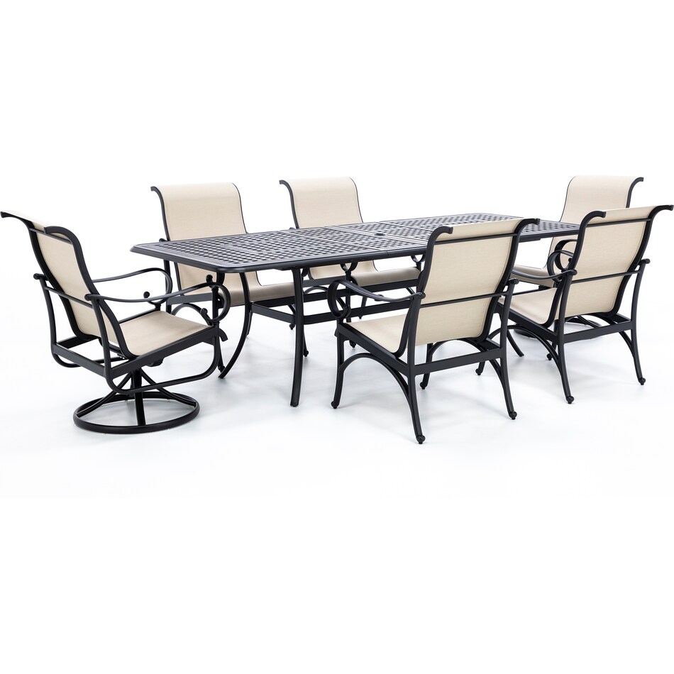 hanamint brown standard height rectangle pkg  