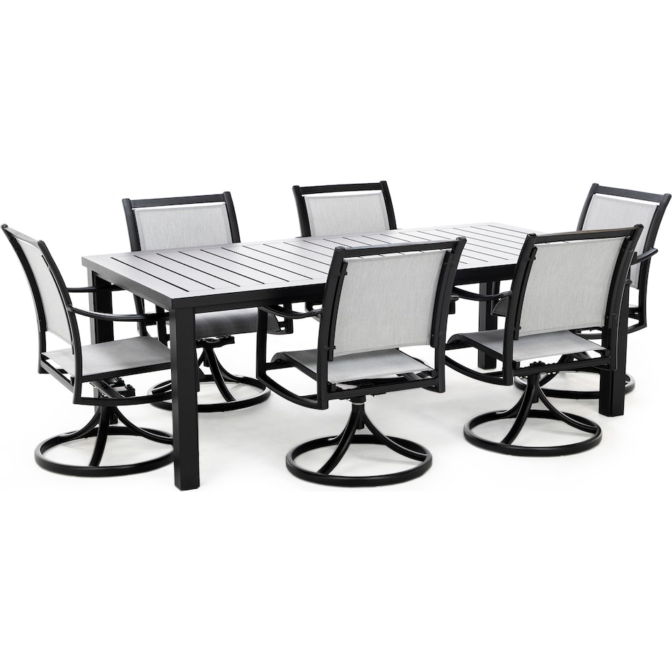 hanamint grey standard height arm chair lifestyle image   