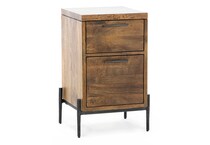 hekm brown filing cabinet bedfb  