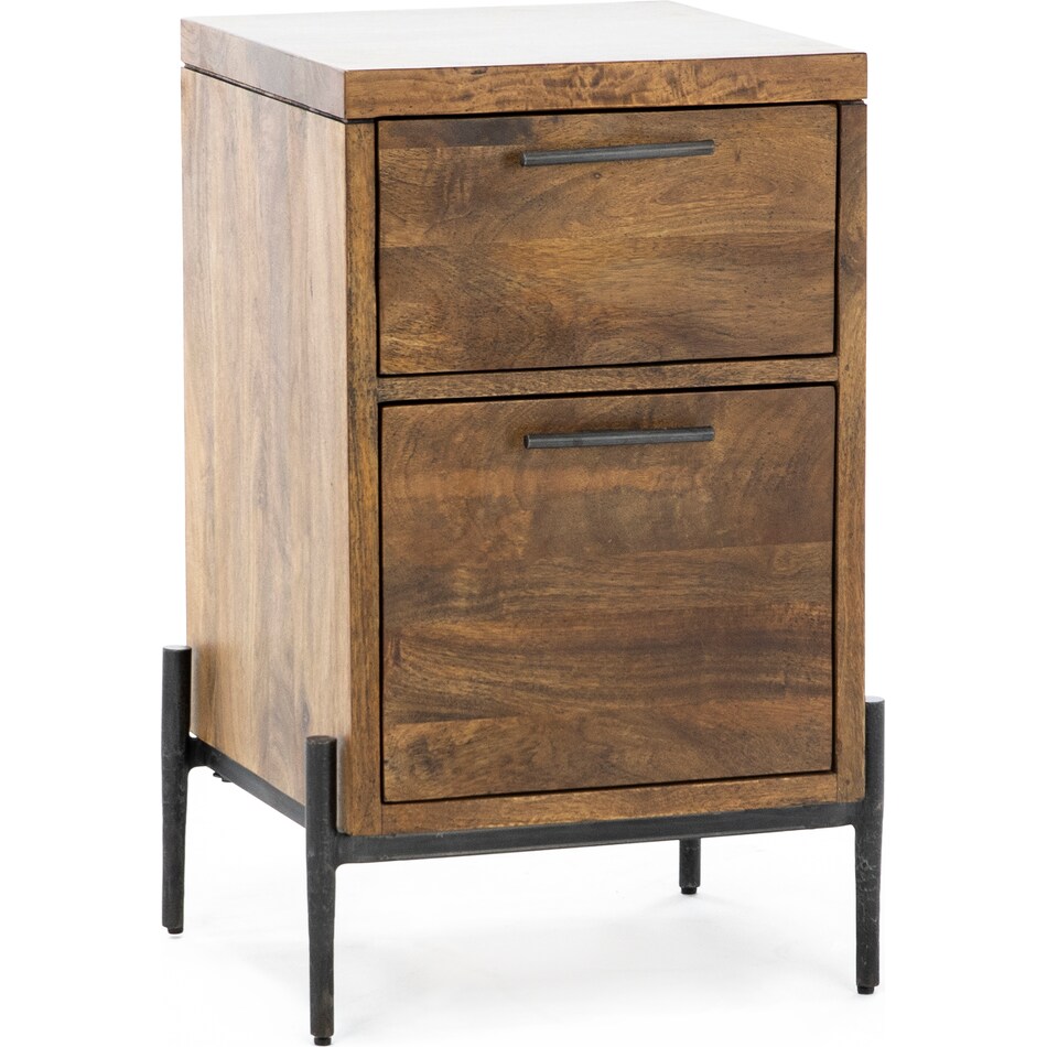 hekm brown filing cabinet bedfb  