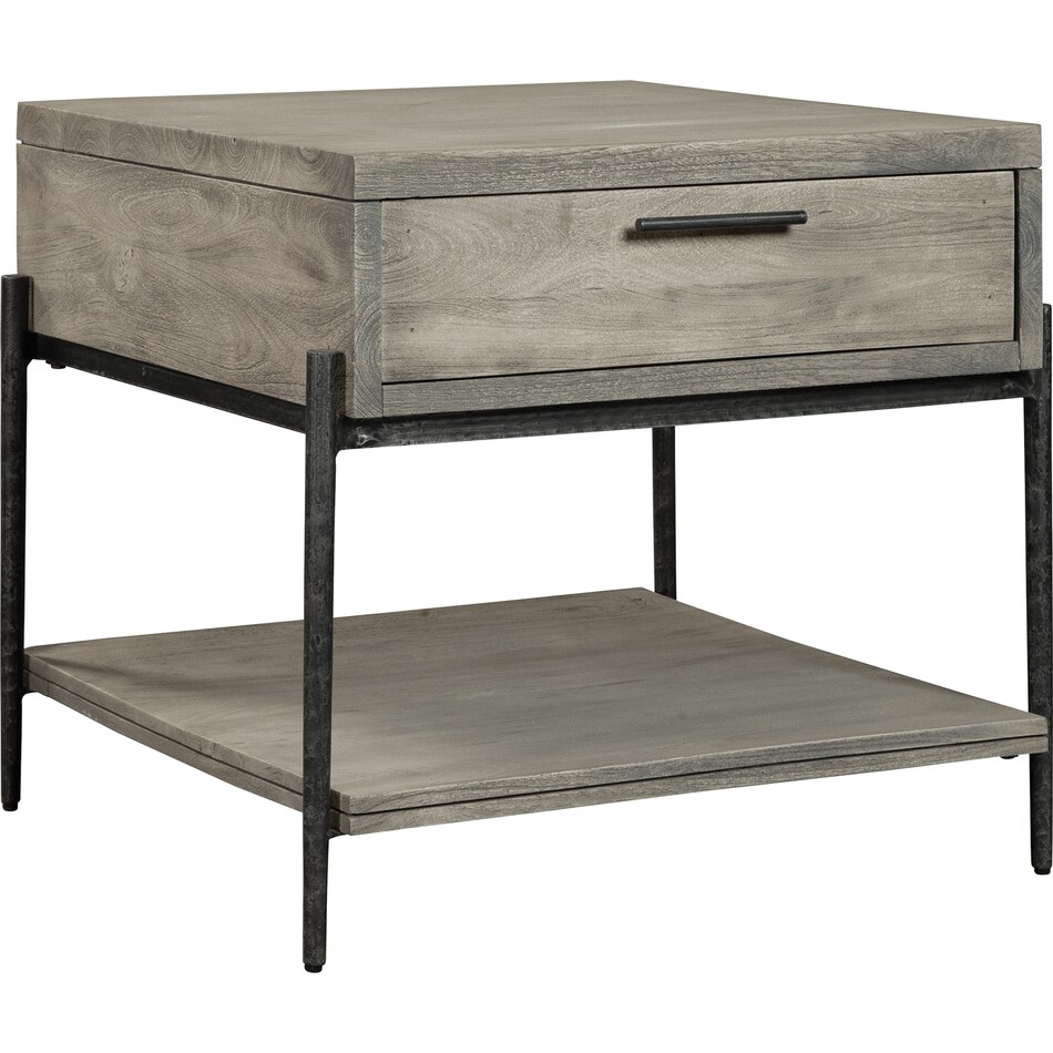 hekm wood grain end table bedfg  