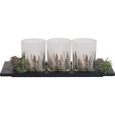 Majestic Forest Lighting Tray 12"W x 3.5"H