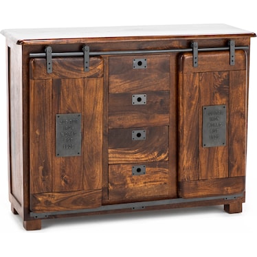 Iron Forge Double Door Ice Box Cabinet