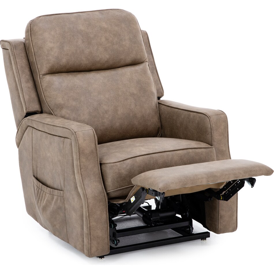 hhc usa corp brown recliner   