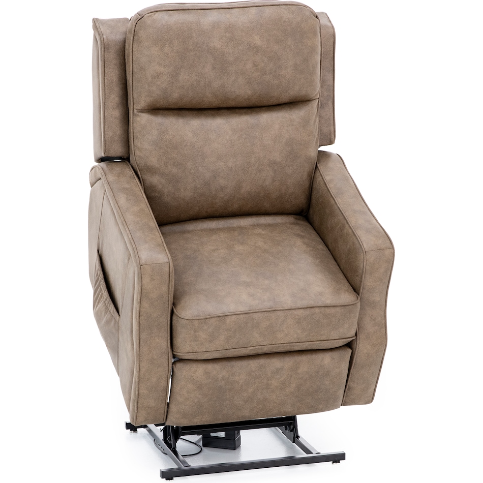 hhc usa corp brown recliner   
