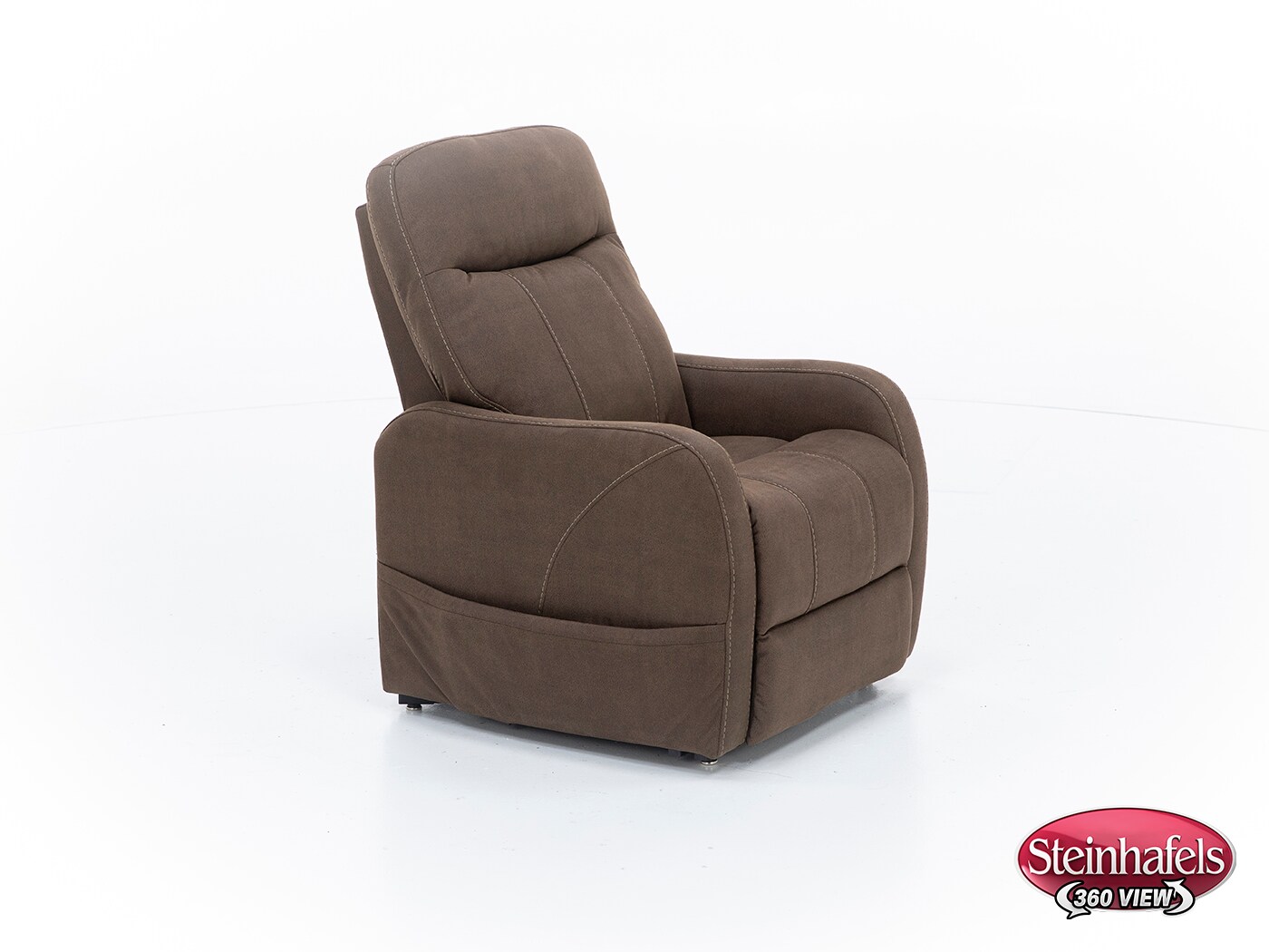hhc usa corp brown recliner  image   