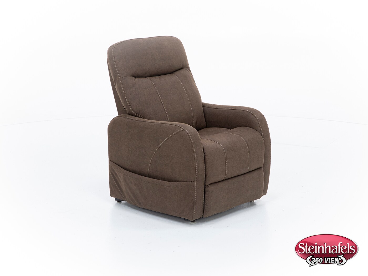 hhc usa corp brown recliner  image   