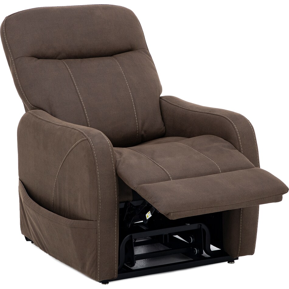 hhc usa corp brown recliner   