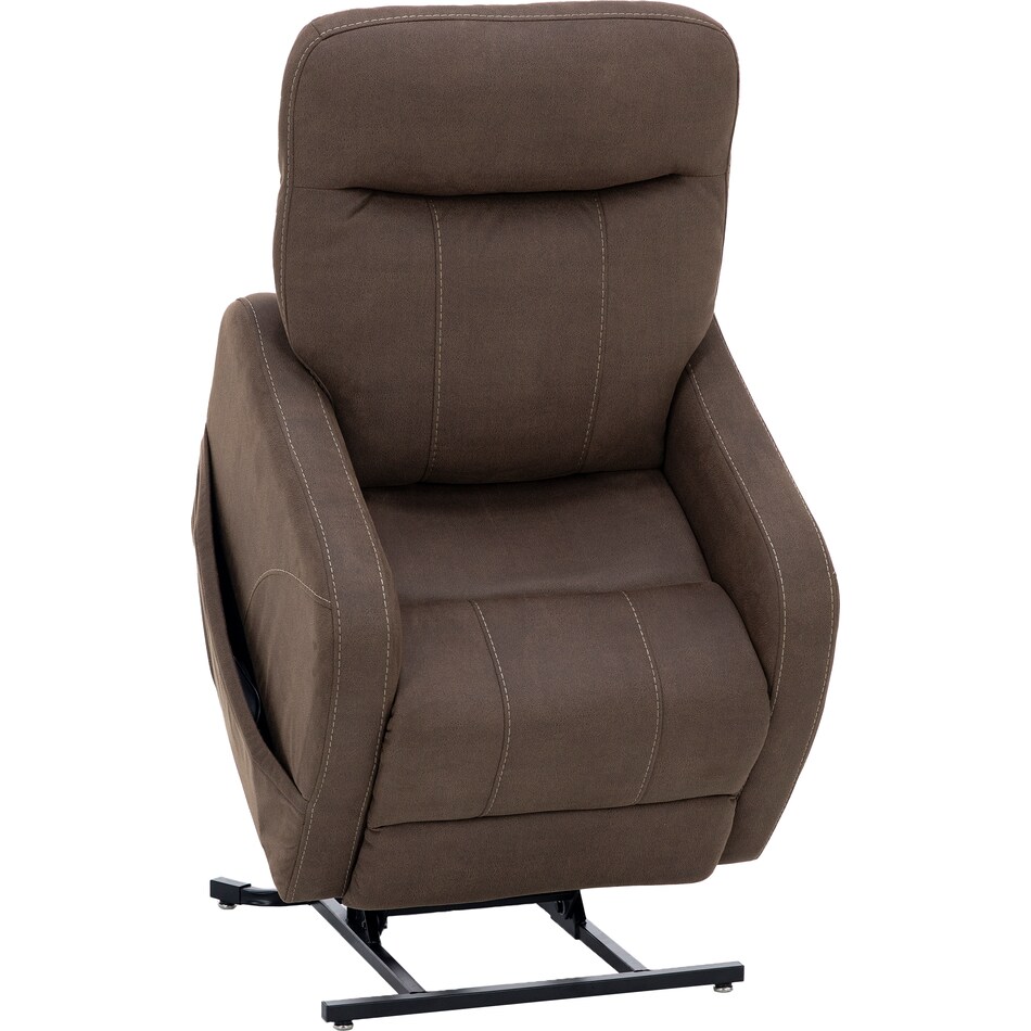 hhc usa corp brown recliner   