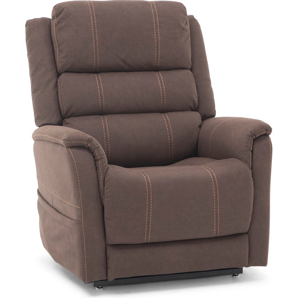 hhc usa corp brown recliner   