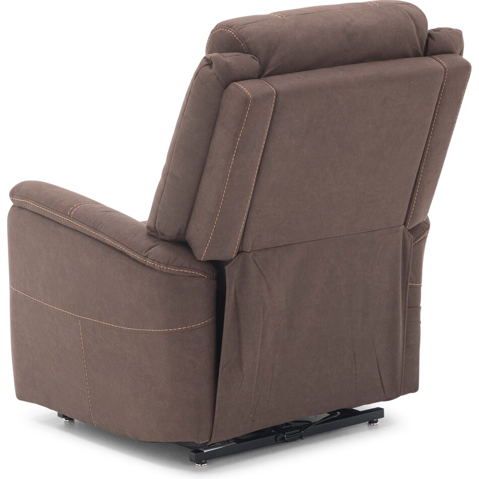 hhc usa corp brown recliner   
