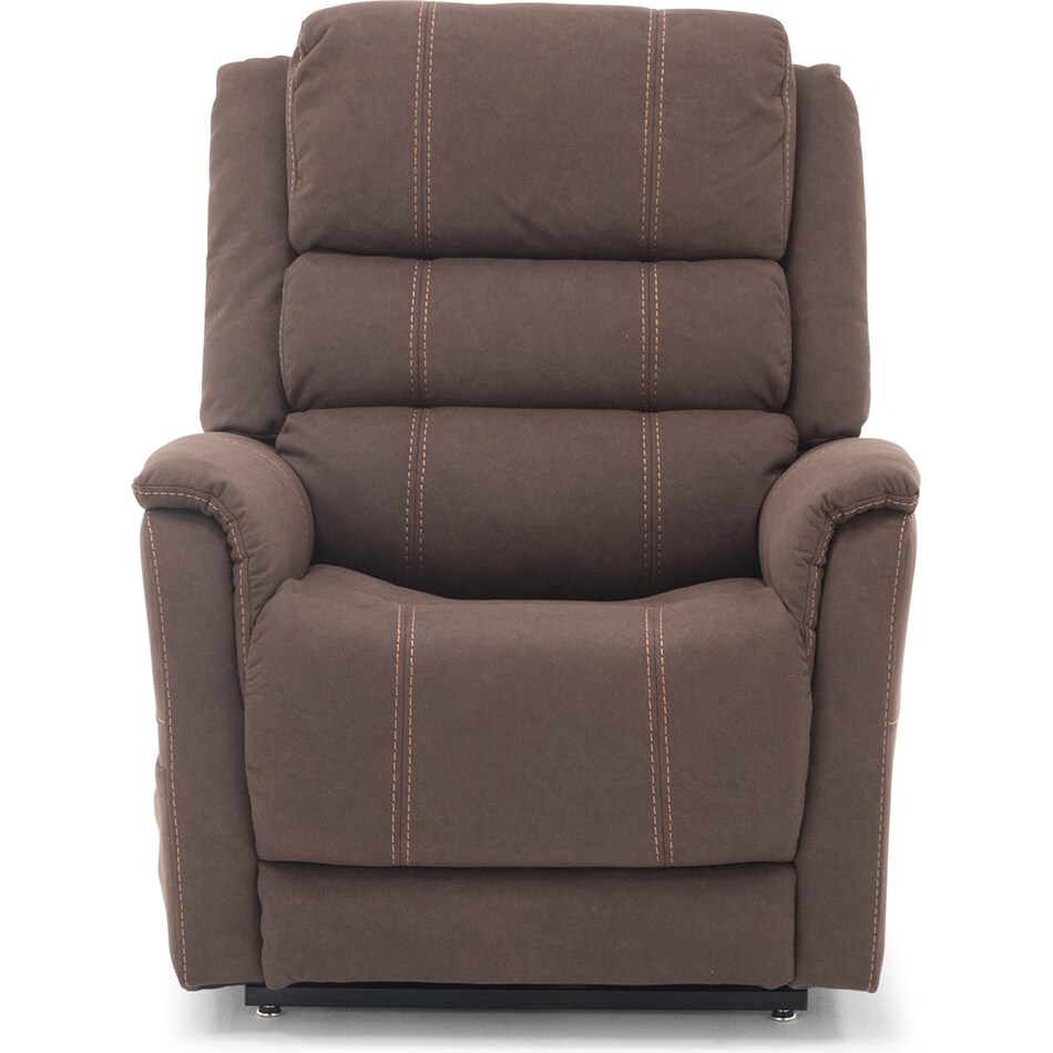 hhc usa corp brown recliner   