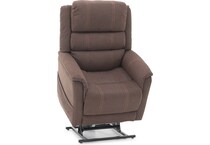 hhc usa corp brown recliner   