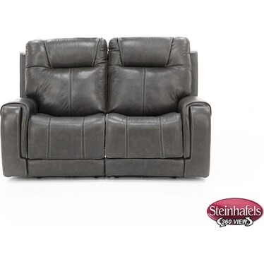 Zion 2-Pc. Leather Fully Loaded Reclining Loveseat