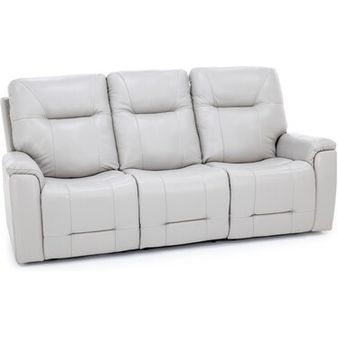 Matthew Leather Fully Loaded Zero Gravity Reclining Sofa With Hidden Cupholders