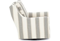 hickory heritage  stripes swivel chair   
