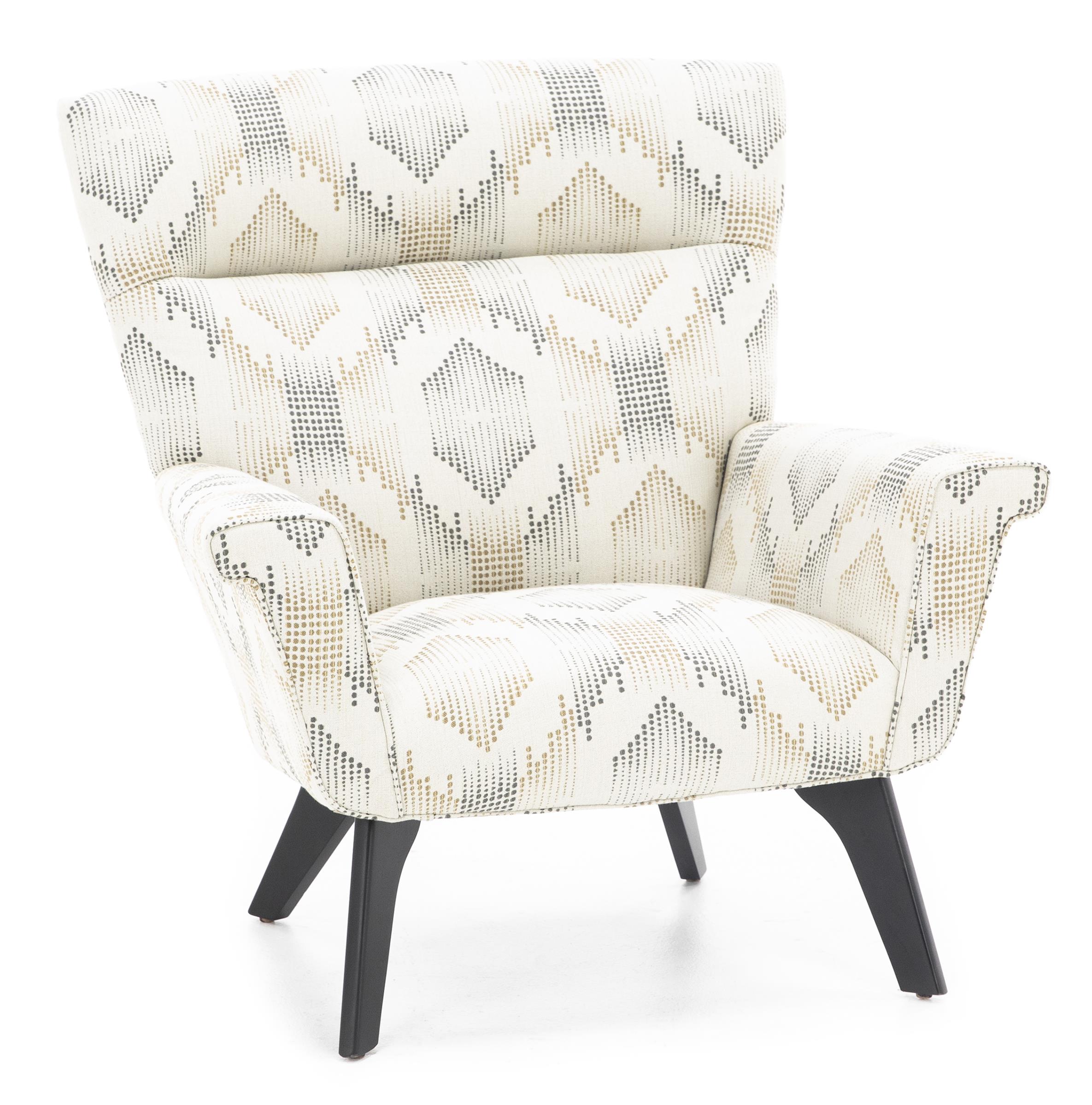 Shallow discount accent chair