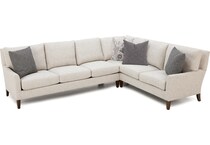 hickory heritage beige sta fab sectional pieces zpkg  