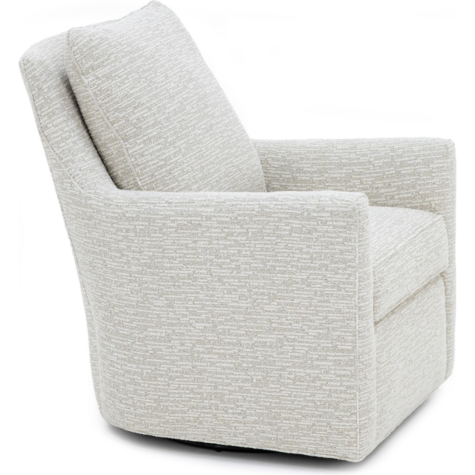 hickory heritage beige swivel chair z  