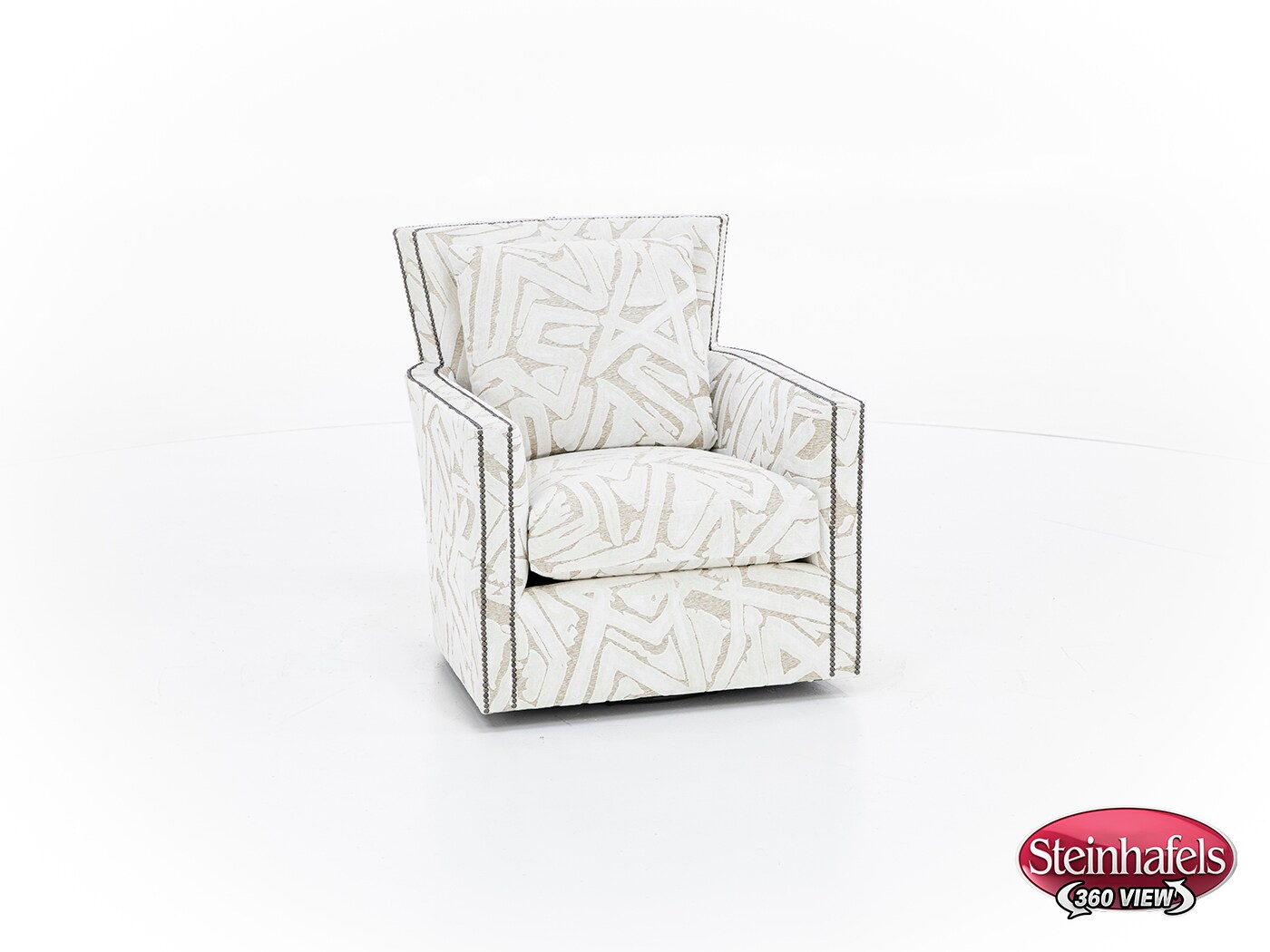 hickory heritage beige swivel chair  image   