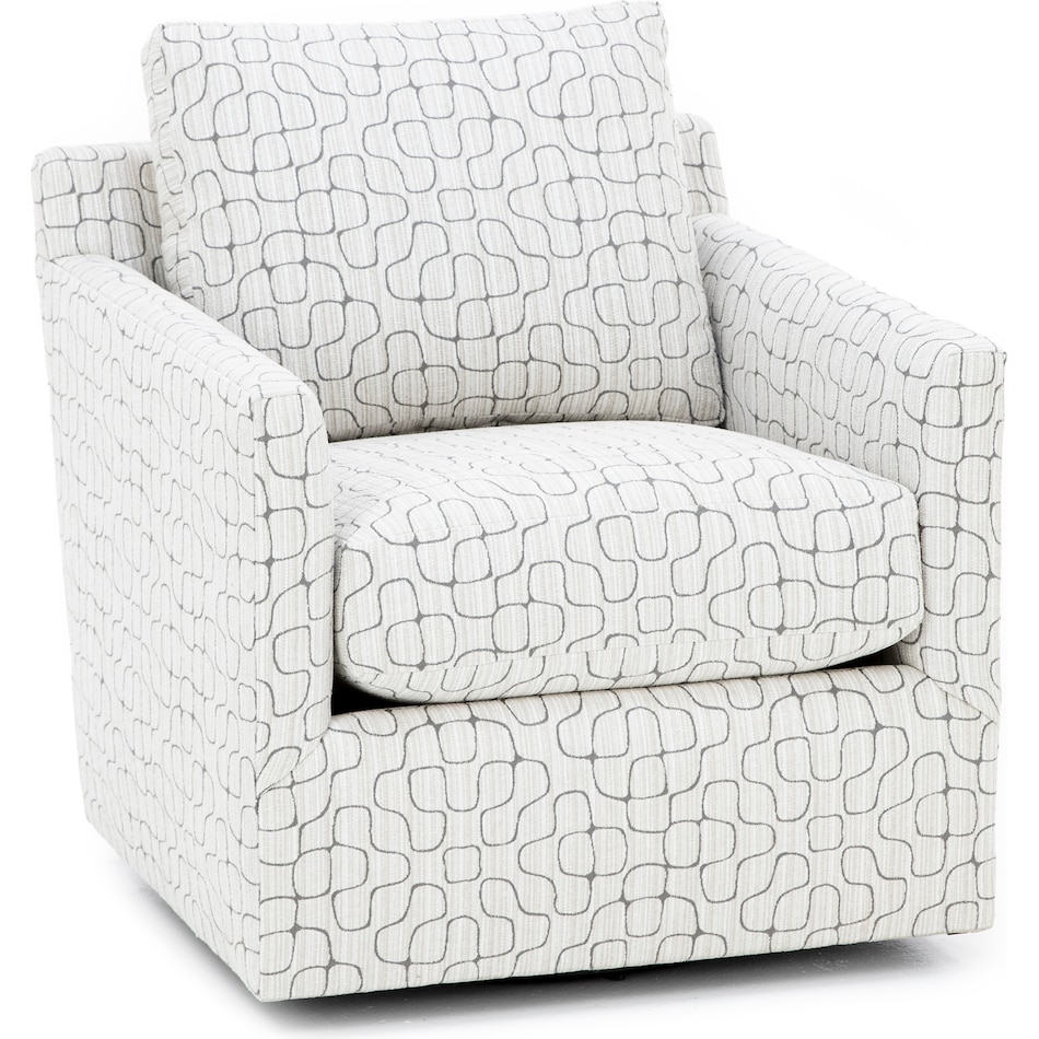 hickory heritage beige swivel chair   