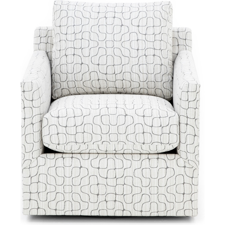 hickory heritage beige swivel chair   