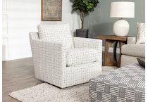hickory heritage beige swivel chair lifestyle image   