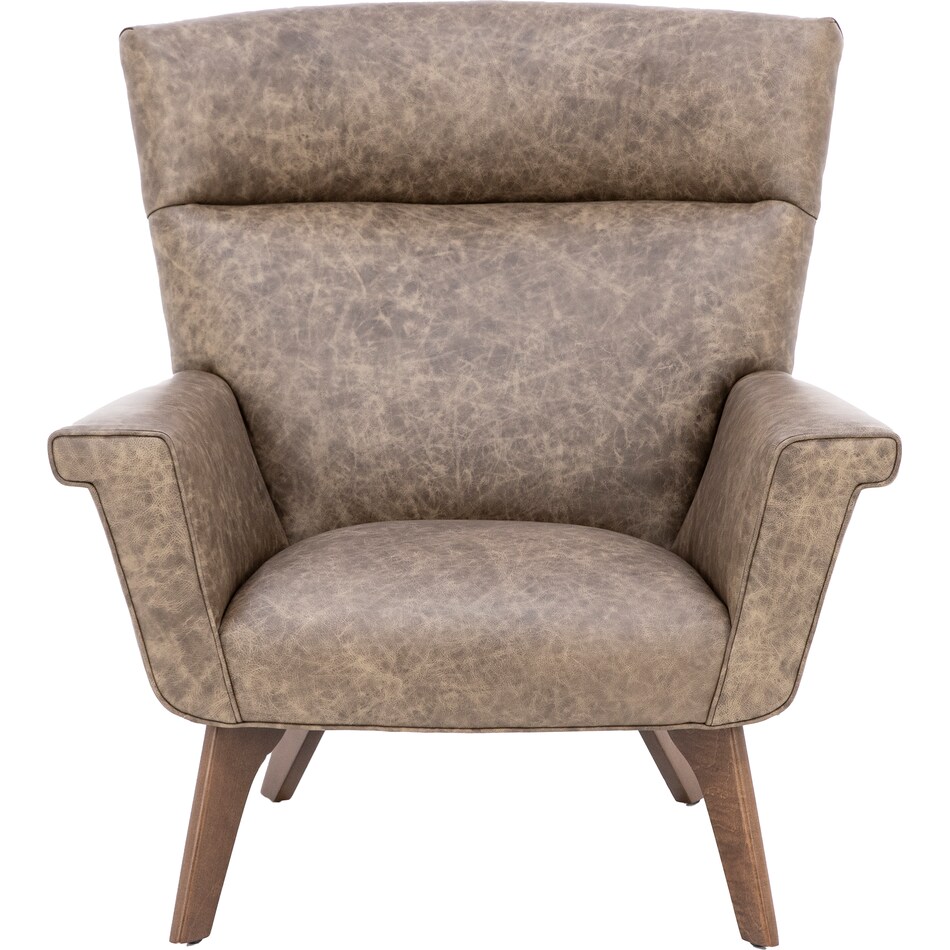 hickory heritage brown accent chair   