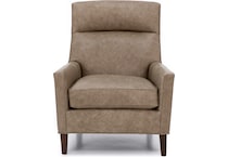 hickory heritage brown accent chair z  