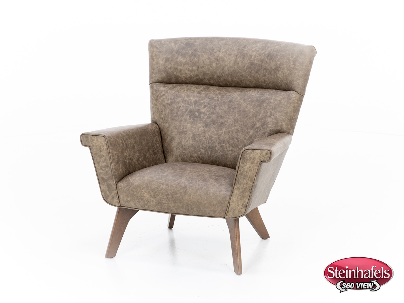 hickory heritage brown accent chair  image   