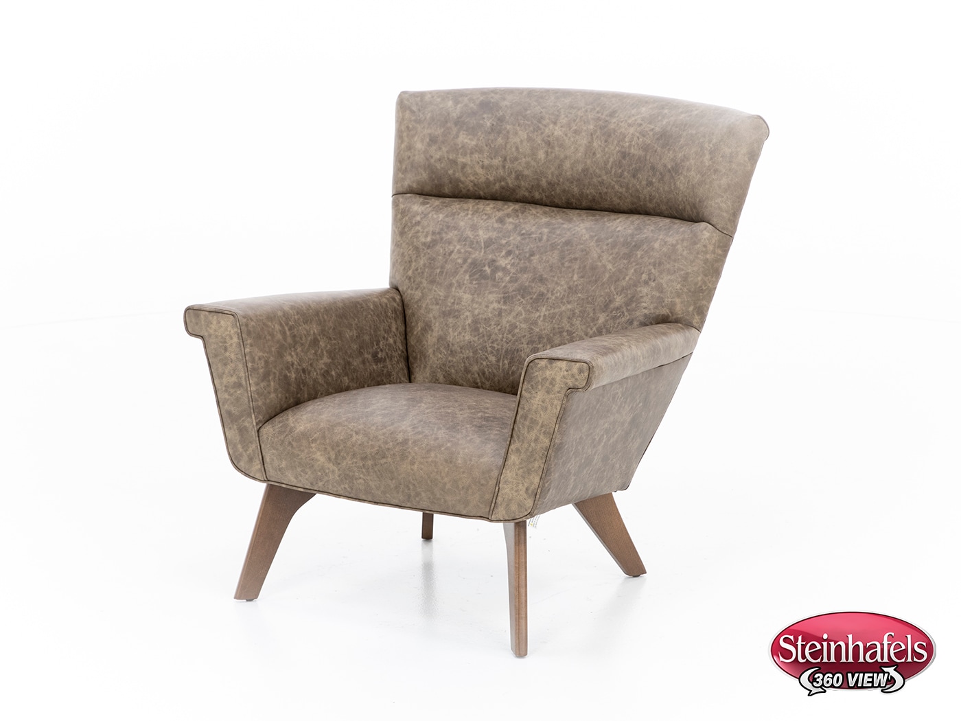 hickory heritage brown accent chair  image   