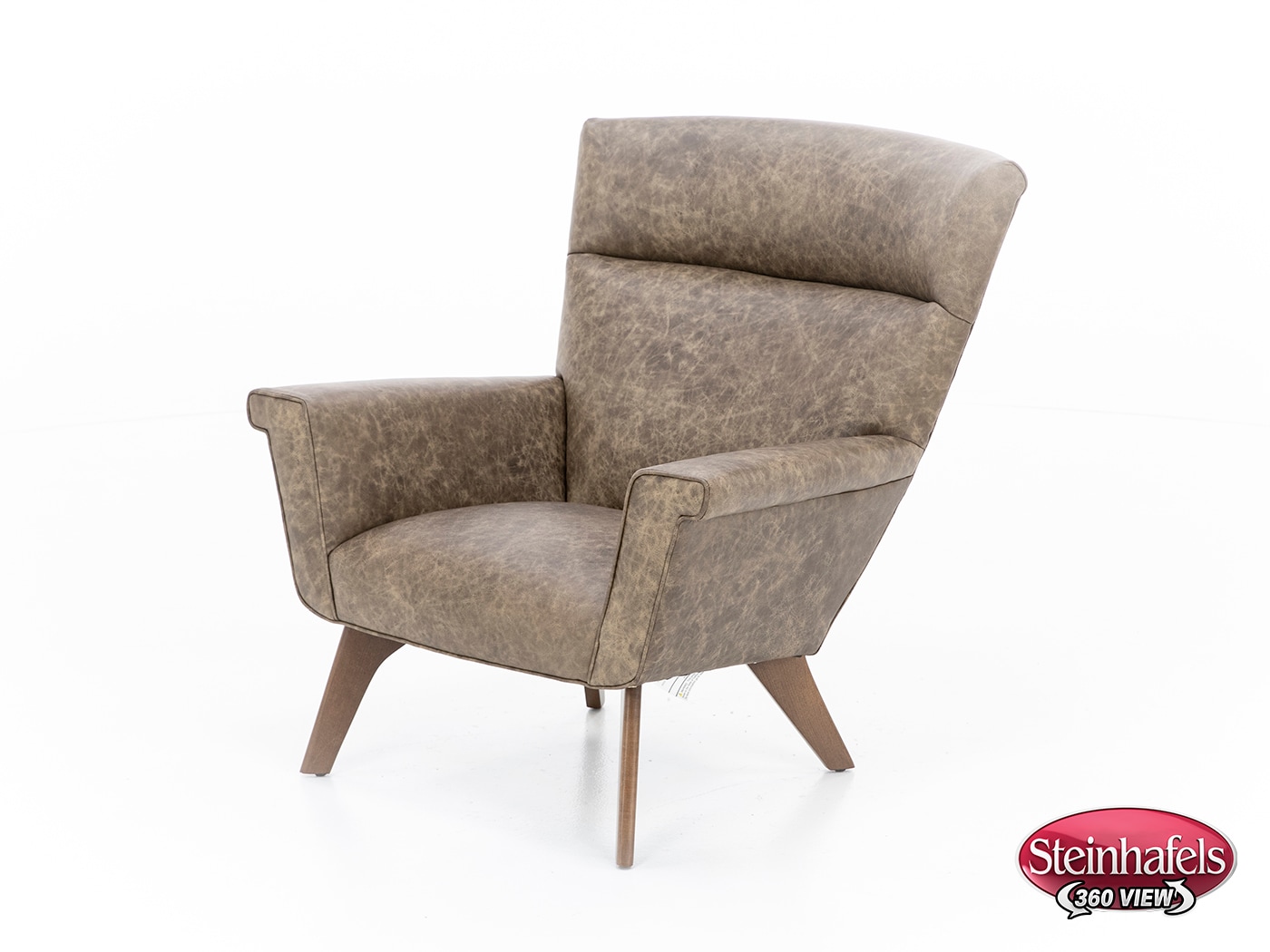 hickory heritage brown accent chair  image   