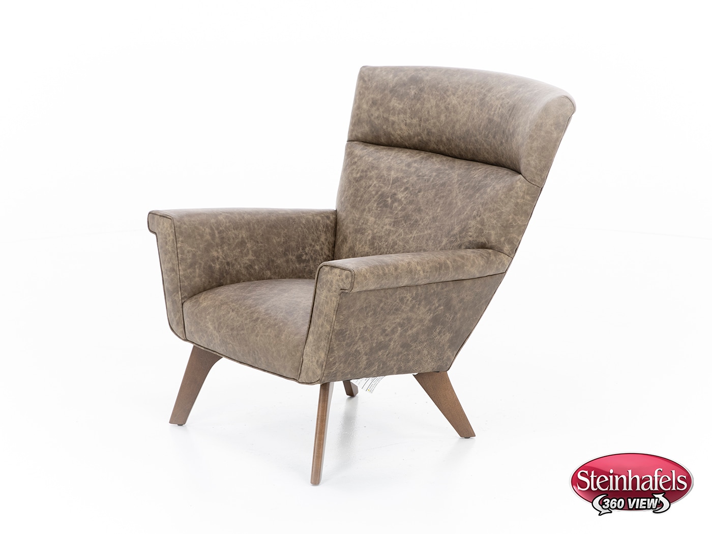hickory heritage brown accent chair  image   