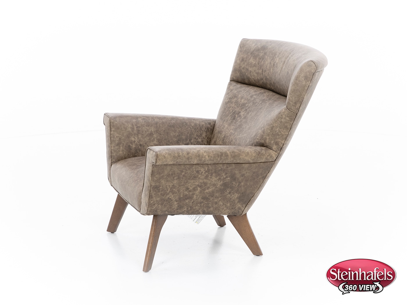 hickory heritage brown accent chair  image   