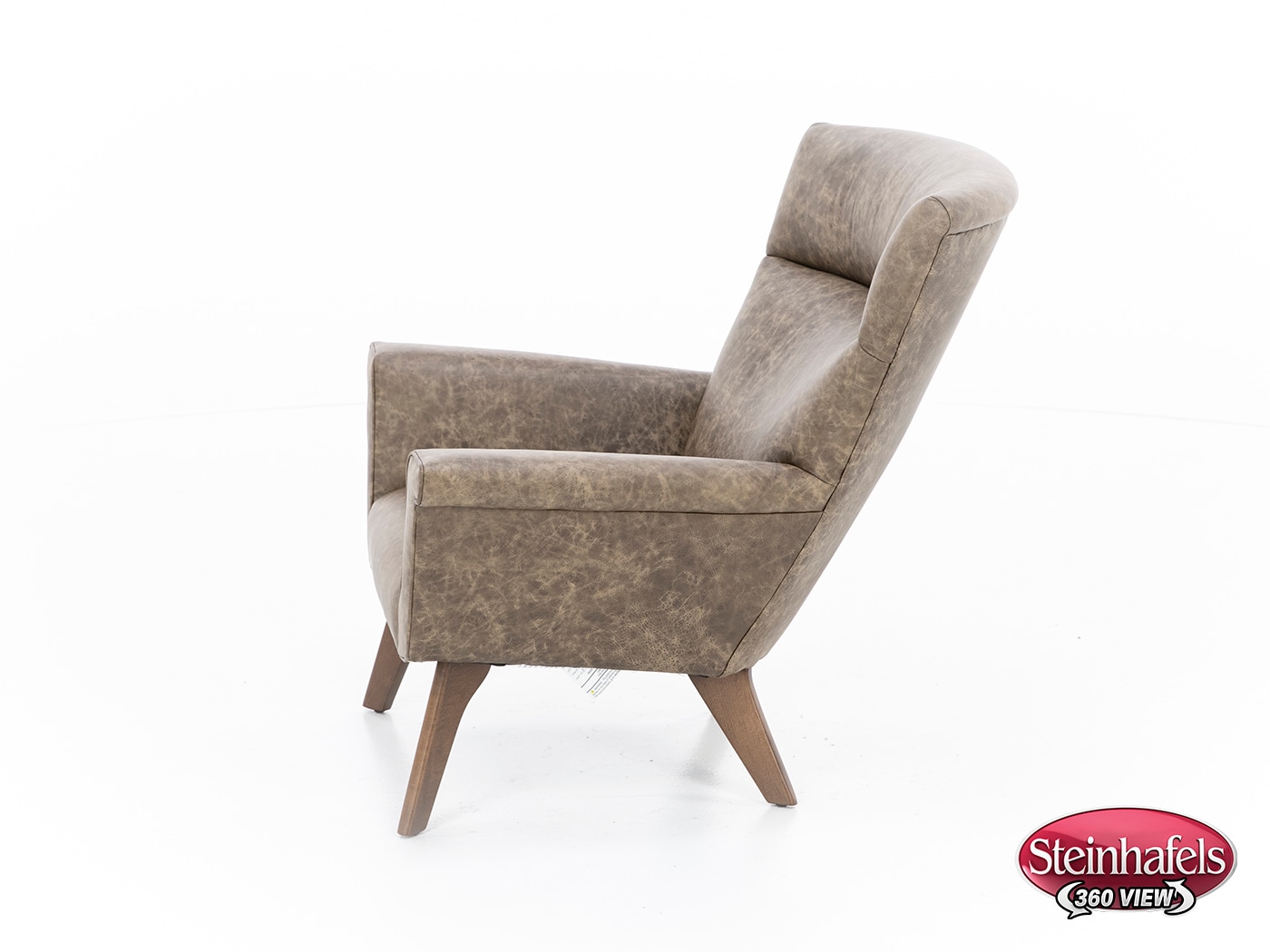 hickory heritage brown accent chair  image   