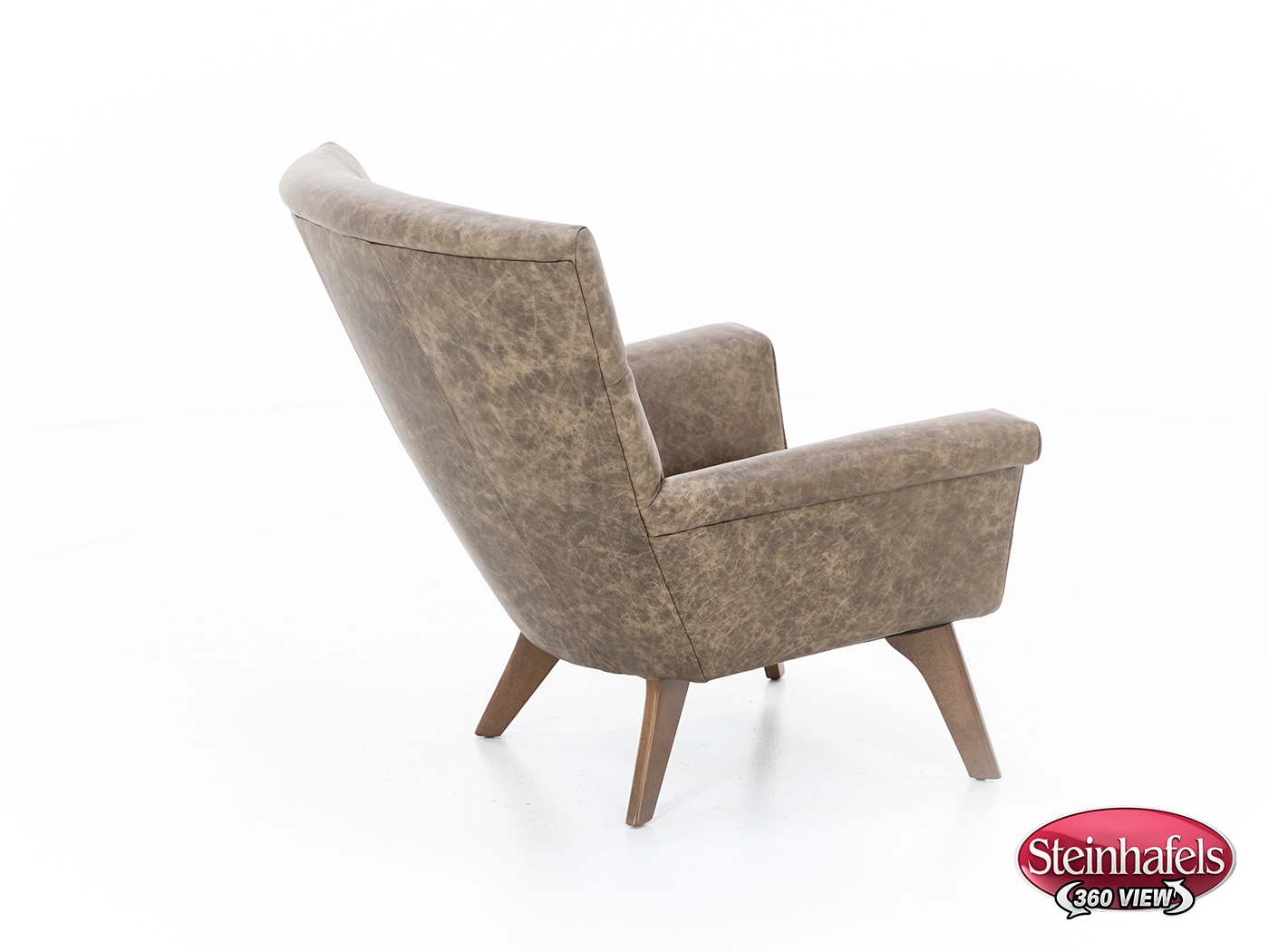 hickory heritage brown accent chair  image   
