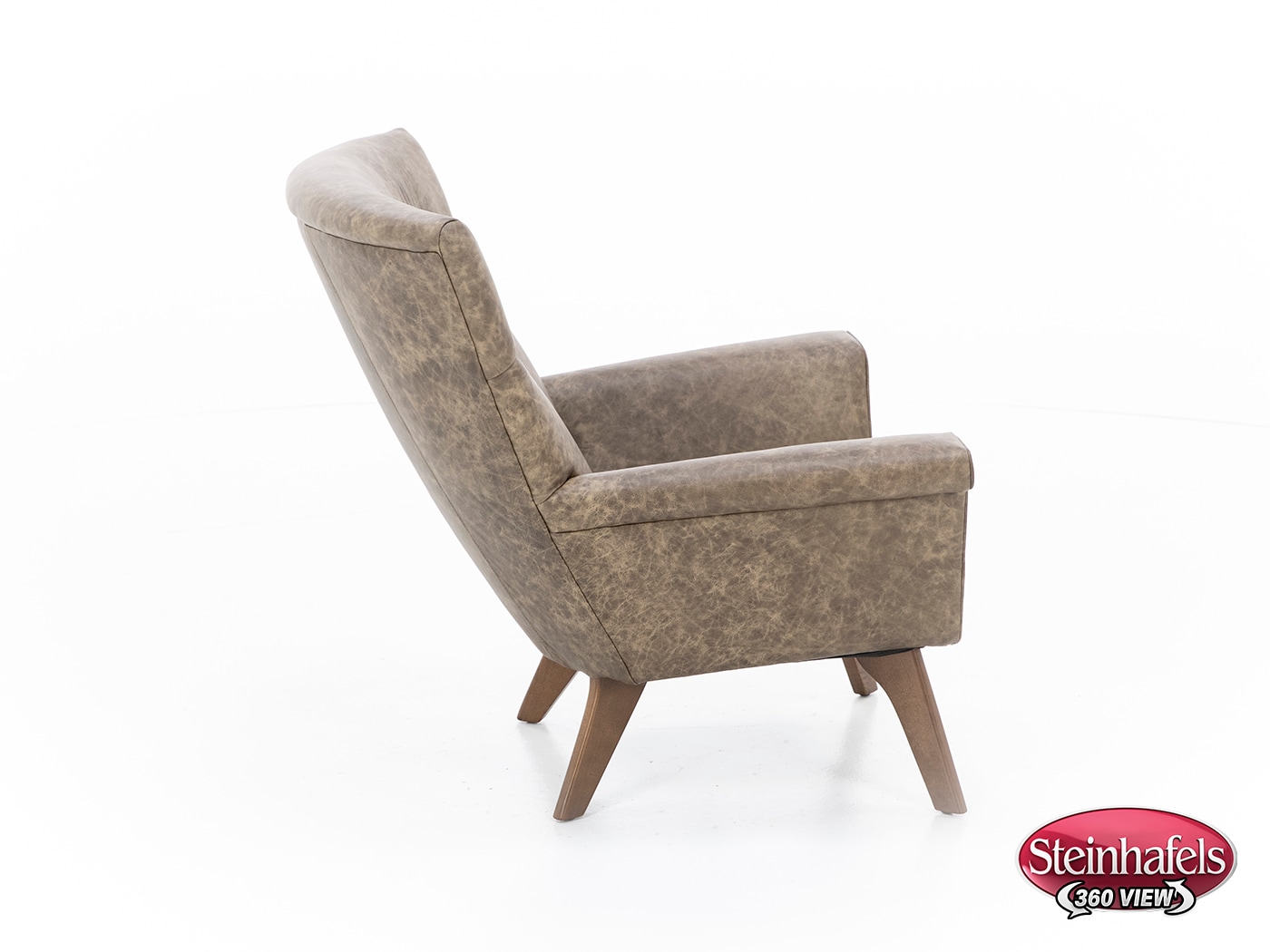 hickory heritage brown accent chair  image   