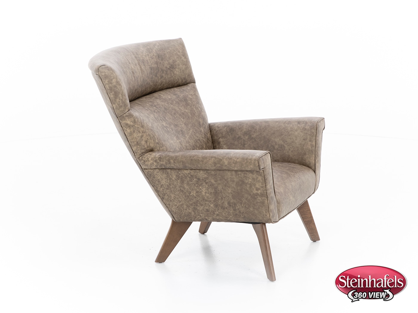 hickory heritage brown accent chair  image   