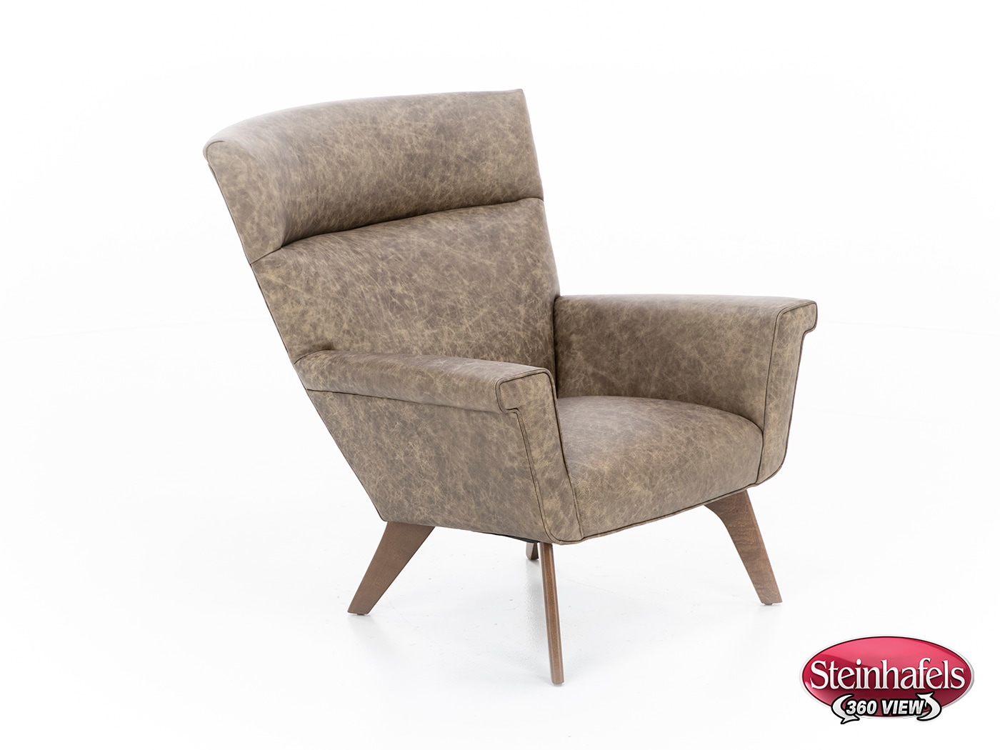 hickory heritage brown accent chair  image   