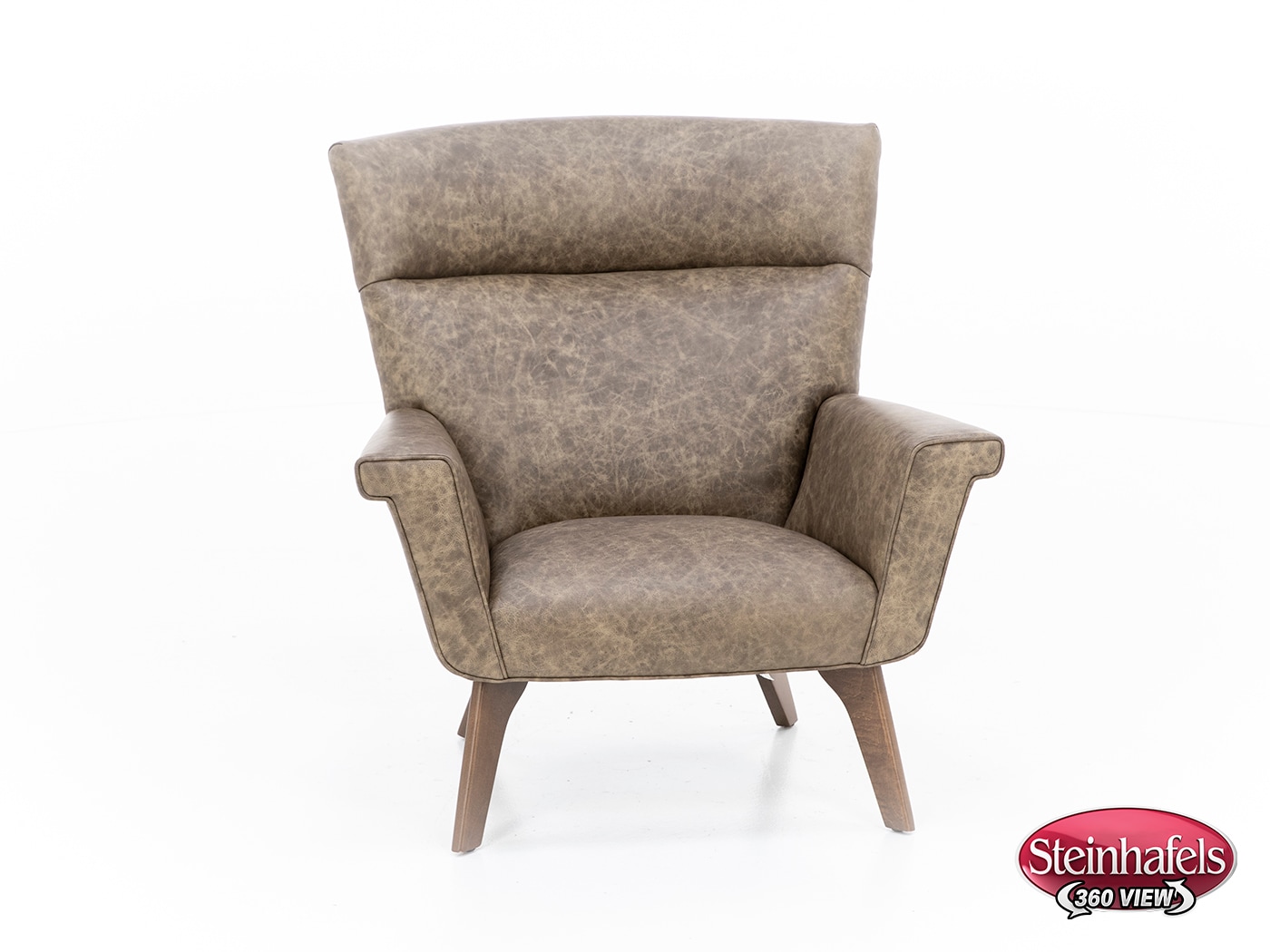 hickory heritage brown accent chair  image   