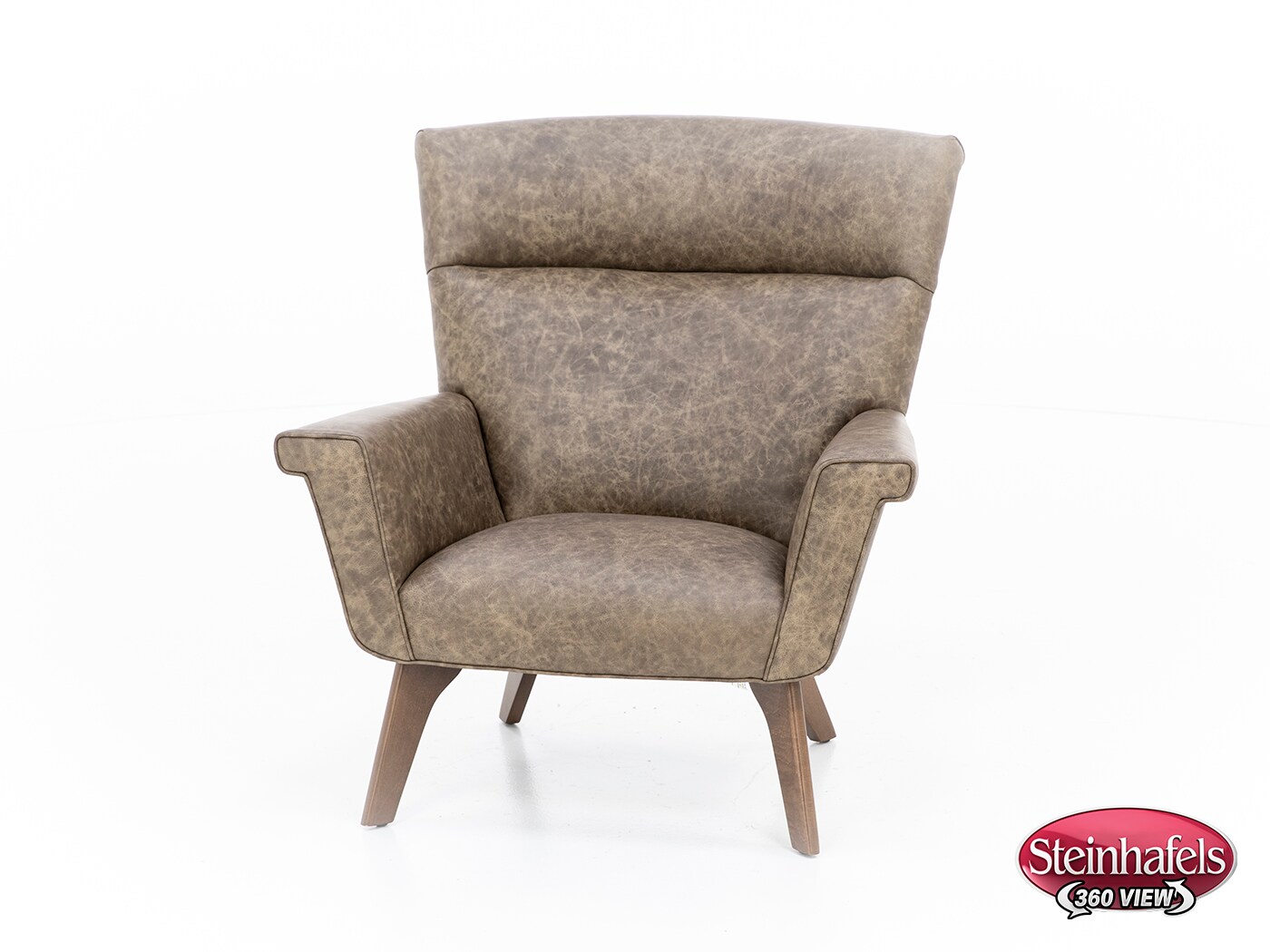 hickory heritage brown accent chair  image   
