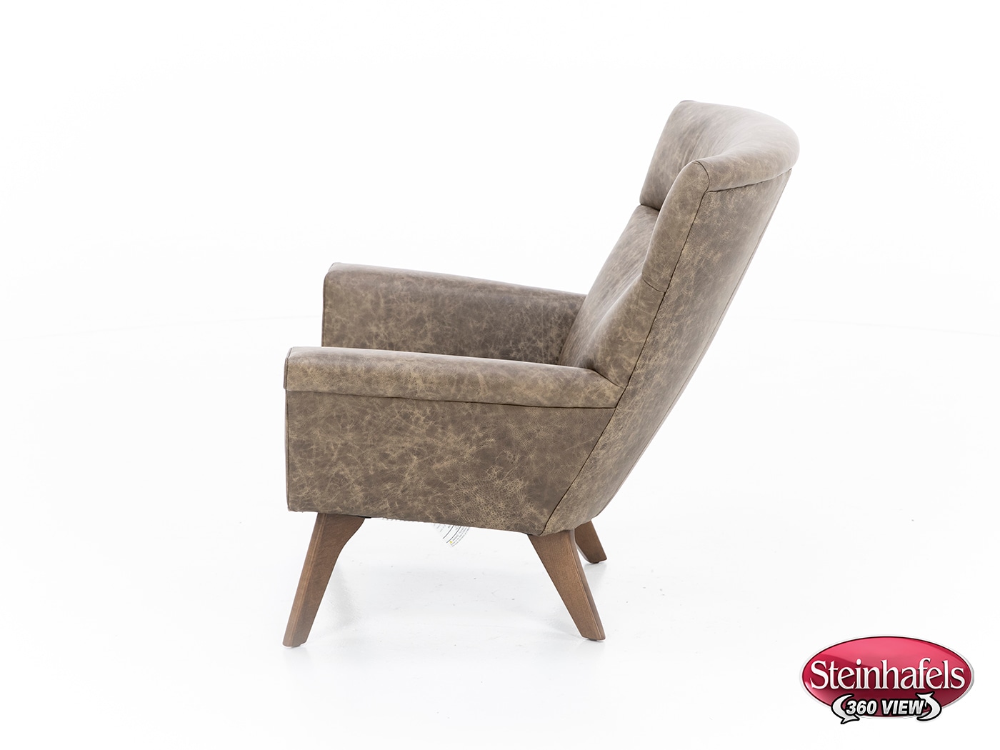 hickory heritage brown accent chair  image   