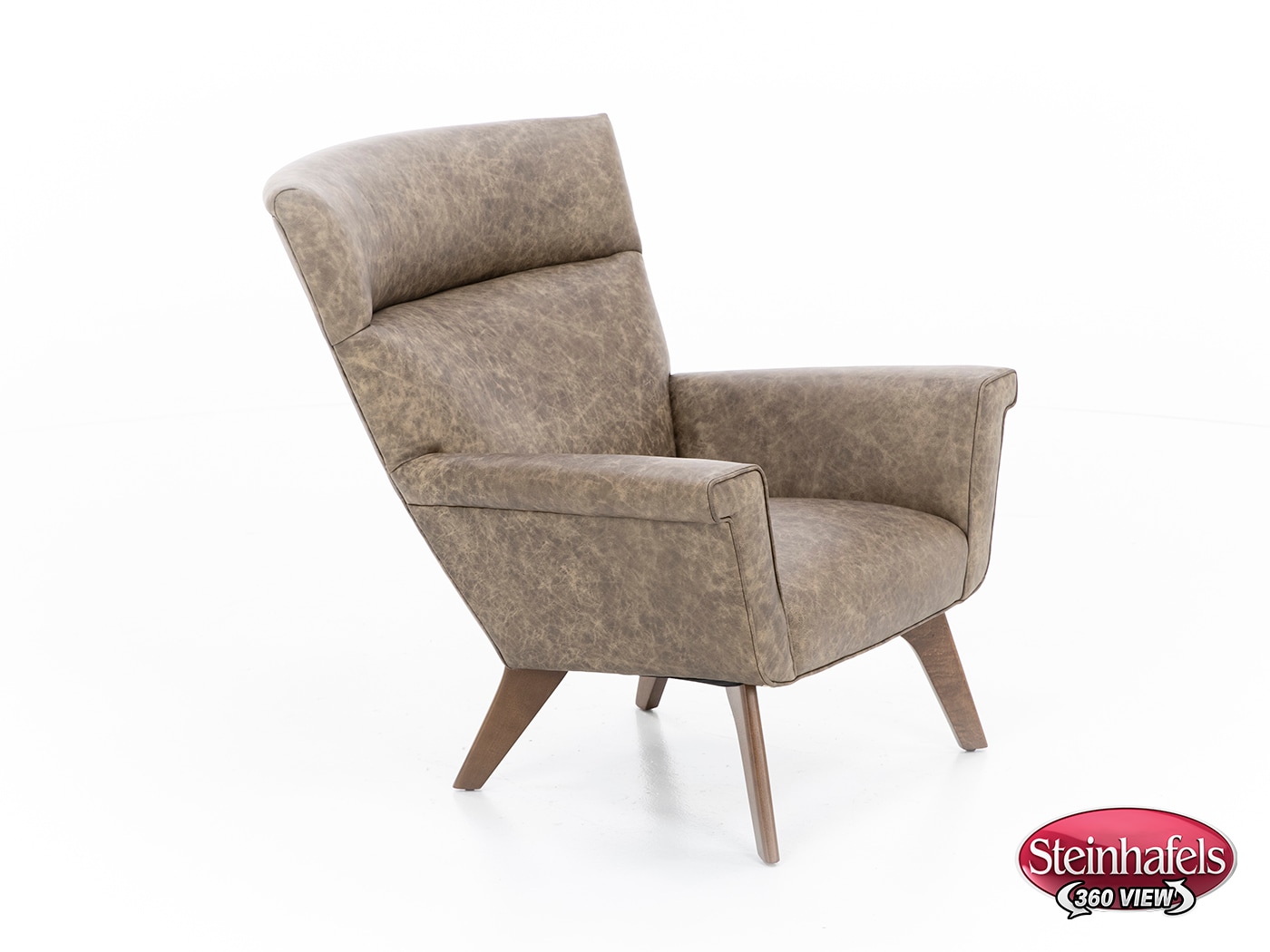 hickory heritage brown accent chair  image   